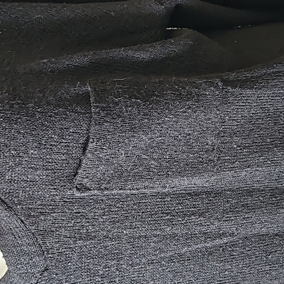 Euc lightweight black v neck sweater (D38) - Picture 2 of 5